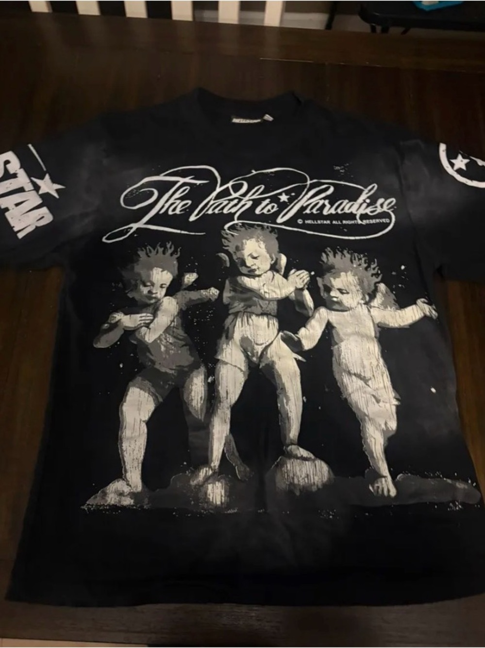 The Path to Paradise Graphic Tee - Black